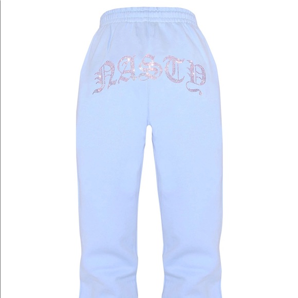 Pants \u0026 Jumpsuits | Nasty Rhinestone Sweat Pants Matching Hoodie On My  Profile | Poshmark